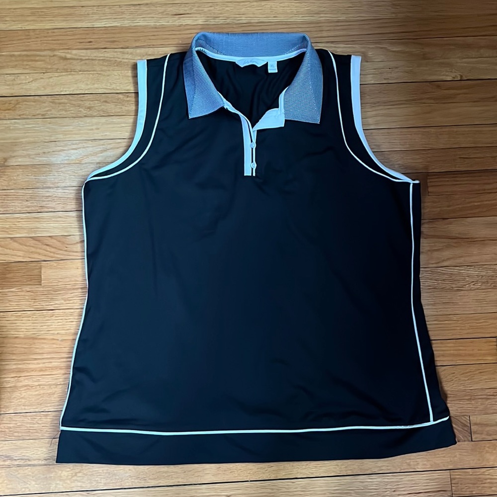 Lady Hogan sleeveless golf top size xl